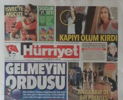 Hürriyet Gazetesi 11 Eylül 2018-Demet Akalına Kriz Şoku GZ45775 - 2