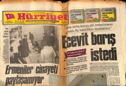 Hürriyet Gazetesi 11 Haziran 1977 - Ecevit Barış İstedi GZ70427 - 2