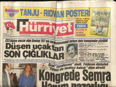 Hürriyet Gazetesi 11 Haziran 1991 - Doğu Blokunda Schwarzkopf Modası GZ76575 - 1