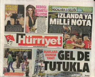 Hürriyet Gazetesi 11 Haziran 2019 - Sivil Eğitim Uçağı Düştü , 2 Kişi Öldü GZ84910 - 1