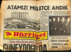 Hürriyet Gazetesi 11 Kasım 1973 - Güneydoğuda Kolera , 8 Kişi Öldü , 85 Kişi Tedavi Altında GZ72033 - 1
