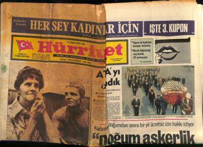 Hürriyet Gazetesi 11 Kasım 1975 - B.Milletler Bugün Kıbrıs Sorununu Ele Alıyor - Atayı Andık GZ119211 - 1