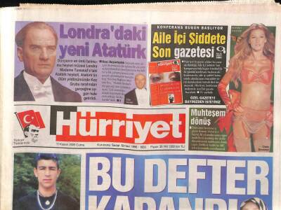 Hürriyet Gazetesi 11 Kasım 2005 - Çağrı Filminin Yönetmeni Yaralandı , Kızı Öldü GZ92507 - 1