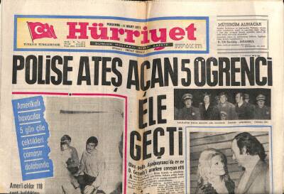 Hürriyet Gazetesi 11 Mart 1971 - Ajda Pekkan Suat Selçuka Seni Seviyorum , 15 Güne Kadar Evleneceğiz dedi GZ68681 - 1