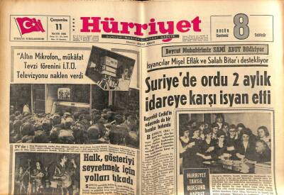 Hürriyet Gazetesi 11 Mayıs 1966 - Bitliste Zelzeleden 1500 Ev Hasar Gördü GZ77736 - 1