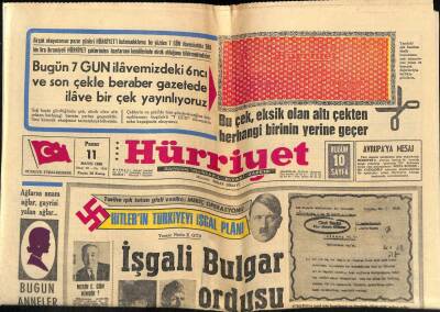 Hürriyet Gazetesi 11 Mayıs 1969 - Liz Taylor , Daha İyi Bir Anne Olmak İçin Sinemayı Bırakıyor GZ72097 - 2