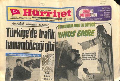 Hürriyet Gazetesi 11 Mayıs 1973 - Anadolu Ve Avrupa Yolları Köprüyle Bağlandı GZ119219 - 1