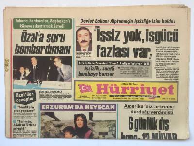 Hürriyet Gazetesi 11 Mayıs 1984 - Pakistan , Türkiye Ve İran Atom İşbirliği Yapıyor GZ8764 - 1
