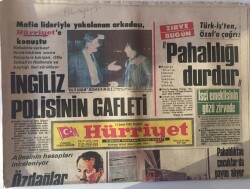 Hürriyet Gazetesi 11 Şubat 1985 - Türk- İşten Özala Çağrı Pahalılığı Durdur GZ16738 - 1