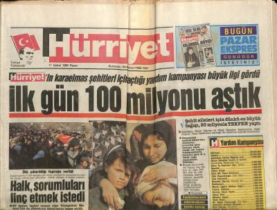 Hürriyet Gazetesi 11 Şubat 1990 - TVde 7 Gong Ödülleri Dağıtıldı GZ117601 - 1