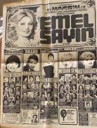 Hürriyet Gazetesi 11 Temmuz 1978 - Hürriyet Gazetesi 11 Temmuz 1978 - Caddebostan Maksim Gazinosu Emel Sayın Afişi GZ69421 - 4