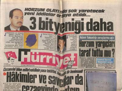 Hürriyet Gazetesi 12 Aralık 1988 - Hakimler Ve Savcılarda Ceza Evinde Yatsın GZ64359 - 1