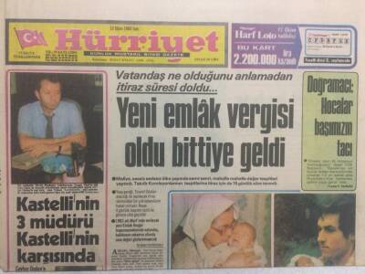Hürriyet Gazetesi 12 Ekim 1982 - Yeni Emlak Vergisi Oldu Bittiye Geldi GZ32902 - 1