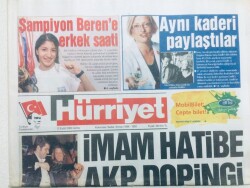 Hürriyet Gazetesi 12 Eylül 2003 - İmam Hatibe AKP Dopingi GZ43319 - 1