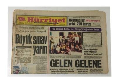 Hürriyet Gazetesi 12 Haziran 1980 - Hep Kaçacak Değiller Ya Türkiyeyi Beğenenler De Var GZ9007 - 1