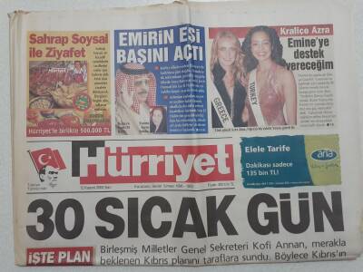 Hürriyet Gazetesi - 12 Kasım 2002 - 30 Sıcak Gün, Erdoğan Danışırız Ama İktidarı Paylaşmayız GZ111642 - 1