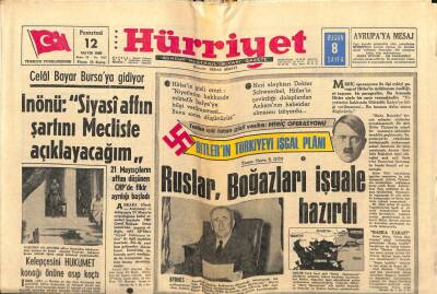 Hürriyet Gazetesi 12 Mayıs 1969 - Abdülhamitin Masası 9 Bin 500 Liraya Satıldı GZ65261 - 1