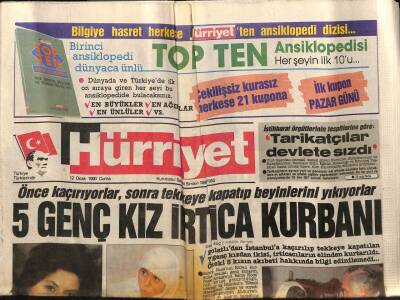 Hürriyet Gazetesi 12 Ocak 1990 - Fırat Üzerindeki Atatürk Barajının Kapakları Yarın Kapatılıyor GZ88261 - 1