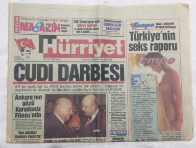 Hürriyet Gazetesi 12 Ocak 1992 - Demirel Kararnamesi Çilleri Kızdırdı,Uğur Yücel Patronlar Kulübüne Giriyor - GZ17848 - 1