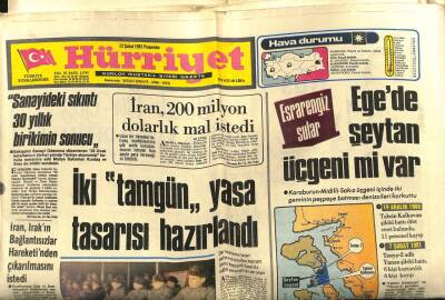 Hürriyet Gazetesi 12 Şubat 1981 - Doğum Günü Hediyesi GZ58616 - 1