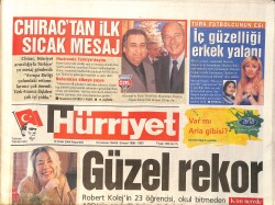 Hürriyet Gazetesi 12 Şubat 2004 - Rüştü: Hayatımda Boyunca Böyle Aptal Goller Yememiştim - Bu Üçlü Harvard'da Okuyacak GZ3426 - Gökçekoleksiyon