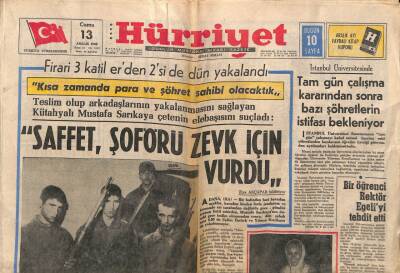 Hürriyet Gazetesi 13 Aralık 1968 - İstanbul Üniversitesinde Tam Gün Çalışma Kararından Sonra Bazı Şöhretlerin İstifası Bekleniyor GZ91913 - 1