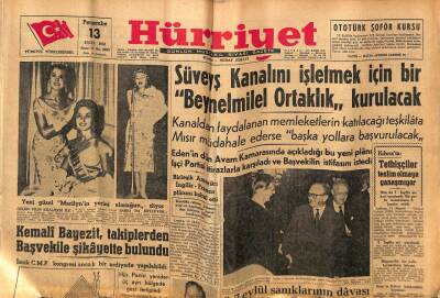 Hürriyet Gazetesi 13 Eylül 1956 - Atatürk Filmi İçin Tam 150 Bin Metre Ham Film Harcanacak GZ76699 - 1