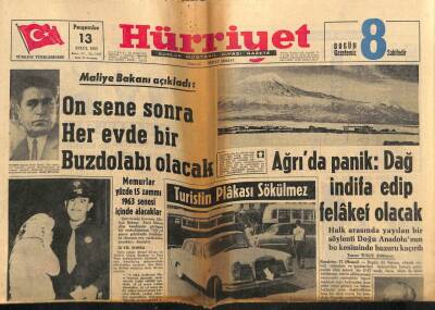 Hürriyet Gazetesi 13 Eylül 1962 - Prof. Tahir Taner Kalp Krizi Sonunda Vefat Etti GZ80916 - 1