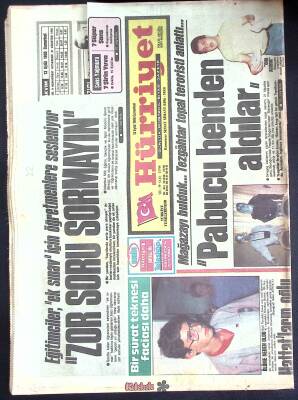 Hürriyet Gazetesi 13 Eylül 1986 - Ender Karabağ Dolar Milyoneri Doktor, Linda Evans, İsabel Peron Evleniyor GZ122342 - 1