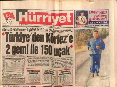 Hürriyet Gazetesi 13 Eylül 1990 - Deniz Baykal , Genel Başkanlığa Koşuyor GZ84012 - 1