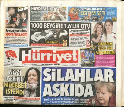 Hürriyet Gazetesi 13 Eylül 2017 - Reza Zarraba Kazandırdı - THYde Yeni Rota Sydney GZ125668 - 1