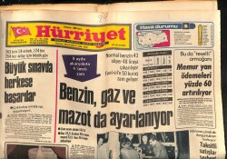 Hürriyet Gazetesi 13 Haziran 1980 - Marilyn Monroenun Bu Pozu 70 Metre Boyunda Heykel Yapılıyor GZ117435 - 1