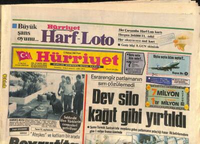 Hürriyet Gazetesi 13 Haziran 1982 - İran , Türkiye Üzerinden Lübnana Asker Sevketmek İstiyor GZ114170 - 1