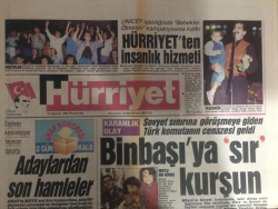 Hürriyet Gazetesi 13 Haziran 1991 - Sovyet Sınırına Görüşmeye Giden Türk Komutanın Cenazesi Geldi - GZ12026 - 1