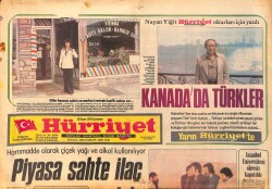 Hürriyet Gazetesi 13 Kasım 1976 - Güzide Kasacı, Kamil Sönmez, Mine Kürkçüoğlu, Anna Maria ve Ersen Bu Gece Ekrana Geliyor GZ158236 - Gökçekoleksiyon