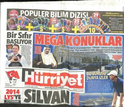 Hürriyet Gazetesi 13 Kasım 2015 - Silvanda Sokağa Çıkma Yasağı 11. Güne Ulaştı GZ104737 - 1