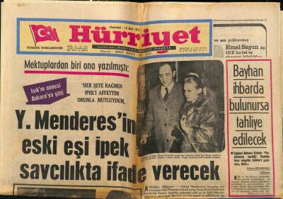 Hürriyet Gazetesi 13 Mart 1972 - Edirne Televizyonunun Kurulmasına Başlandı - Bayhan İhbarda Bulunursa Tahliye Edilecek GZ88220 - 1