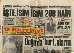 Hürriyet Gazetesi 13 Mart 1987 - ABD İle Sıcak Hafta GZ62372 - 1