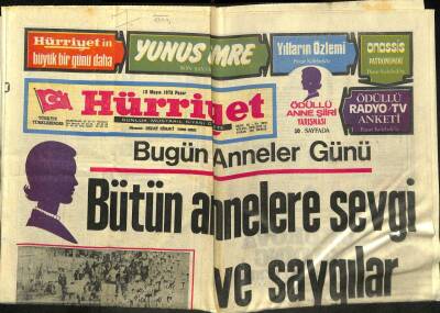 Hürriyet Gazetesi 13 Mayıs 1973 - Yurda Dönen Safiye Ayla Kanser Değil GZ99216 - 1