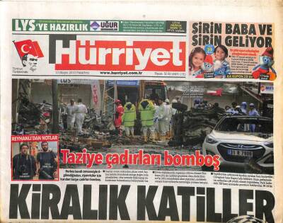 Hürriyet Gazetesi 13 Mayıs 2013 - Tarkan Öğrencileri Coşturdu - Fenerbahçenin Gecesi GZ106178 - 1