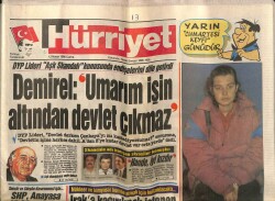 Hürriyet Gazetesi 13 Nisan 1990 - Iraka Kaçırılmak İstenen Dev Namlu Ele Geçirildi GZ61691 - 2