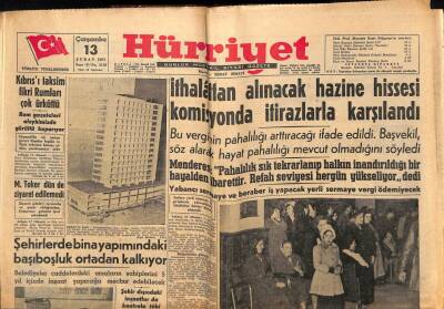 Hürriyet Gazetesi 13 Şubat 1957 - Macar Mülteciler Kızıl Zulmünden Kaçışlarının Hikayesini Anlattılar GZ56127 - 1