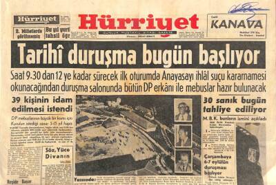 Hürriyet Gazetesi 14 Ekim 1960 - Ankaranın Başkent Oluşunun Yıldönümü - Reşide Bayar İstanbula Geliyor GZ92052 - 1