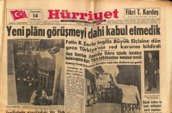 Hürriyet Gazetesi 14 Haziran 1958 - Kıbrıslı Türkler Aç Kaldı GZ68912 - 1