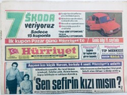 Hürriyet Gazetesi 14 Mart 1985 - Sofya Göçe Hayır Diyor GZ43332 - 1