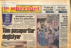 Hürriyet Gazetesi 14 Mayıs 1980 - Türkân Şoray İlk Kez Çıktığı Sahnede Almanya'daki Yurttaşlarımızın Gönüllerini Fethetti GZ157767 - Gökçekoleksiyon