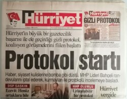 Hürriyet Gazetesi 14 Mayıs 1999 Sınıfta Dehşet -Merve Kavakçıya Gözaltı Yolu -GZ44814 - 2