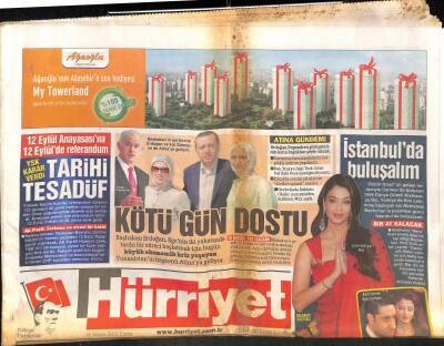 Hürriyet Gazetesi 14 Mayıs 2010 - İngilterede İlk Müslüman Kadın Bakan - Baykaldan Öç Alınıyor GZ125733 - 1