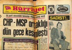 Hürriyet Gazetesi 14 Ocak 1974 - Bebek Belediye Gazinosu Zeki Müren Reklamı GZ76402 - 1
