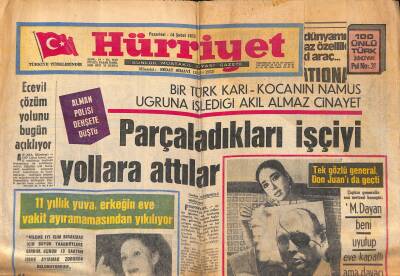 Hürriyet Gazetesi 14 Şubat 1972 - Jackie Lüks Bir Hayat Yaşarken Halasının Sefaleti Umurunda Değil GZ119093 - 1